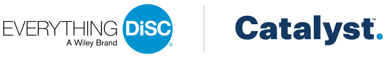 Everythig DiSC Catalyst Logo, a Wiley Brand